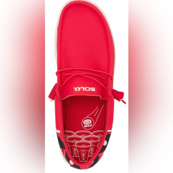 Solo Cup Hey Dude Men's Shoes ⭐️NWT⭐️BRAND NEW IN BOX - Picture 6 of 6